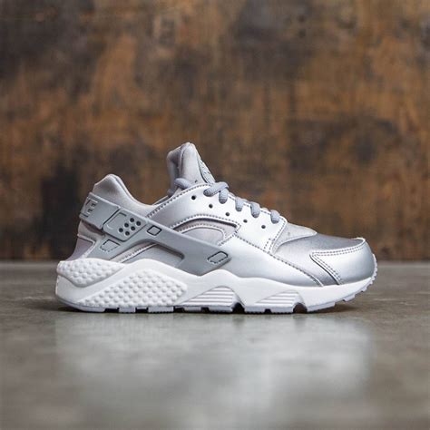 nike huarache weiß silber|huarache nike.